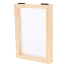 Drewniana Rama Do Robienia Papieru DIY Lekko Brązowa Z Miedzią
