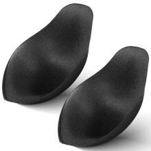 2 peças cueca masculina 3d reforçada, calção natação com almofada preto