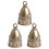 3Pcs Tiny Gold Bells for DIY Crafting and Holiday Decor 1