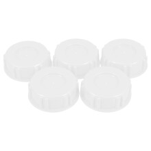5 tampas plásticas herméticas para baldes de água, tinta, ração e químicos