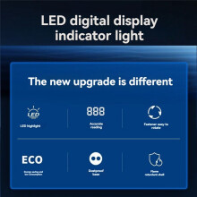Voltmètre Numérique à LED, Ampèremètre, Hertz, AC6-500 V, Voyants de Signalisation, Tension, Courant, Fréquence, Indicateur, Testeur, Vert