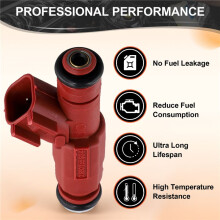 6PCS 0280155934 New Fuel Injector Nozzle for Dakota 3.9L V6 2000-2003