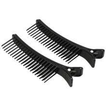 2Pcs Multi-Funktion Frisörklämmor För Klippning, Färgning, Styling
