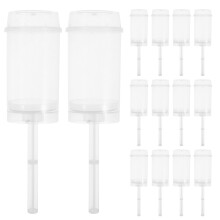 30Szt Push Up Cake Mold, Przezroczysty Plastik, Z Pokrywką, Do Ciast