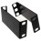 kenable 1U Rack Mount Data Cabinet Recessing Bracket with Cage Nuts 100mm Deep 5