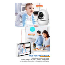 5-Zoll-Video-Babyphone für Den Innenbereich, Zweiwege-Audio, Überwachung Von Mutter und Kind, 2,4 G, -PTZ-Sicherheitskamera für zu Hause