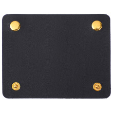 1Stk Schwarzer PU Leder Griffschutz Handtasche Bequemer