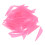 60Stk Wiederverwendbare Kunststoff-Federn Für Pfeile, Pink, 8