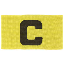 Faixa De Capitão Ajustável Para Futebol, Rugby E Basquete (Amarelo)