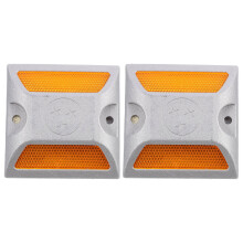2 unidades de marcadores refletivos para piso, modelo sortido
