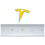Custom Vinyl Logo Wrap for Tesla Model 3 (2024 - Current), 2 pc-Set (Gloss Yellow) 1