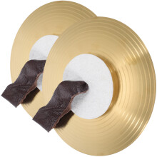 Um Par De Chocalhos Pequenos Em Liga Para Banda De Performance