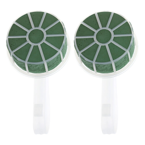 2Pièces Porte-Fleurs Pour Vert Durable En Plastique Mousse