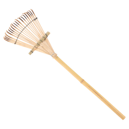rake de jardim manual para folhas e espalhar solo