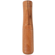 pilão de madeira natural com cabo longo ergonômico e fácil limpeza