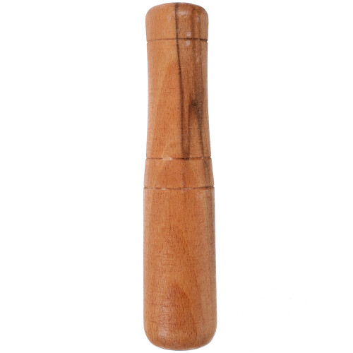 pilão de madeira natural com cabo longo ergonômico e fácil limpeza