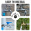 2Pièces Verrouillage Robinet Extérieur Fer Résistant Usage Jardin 8