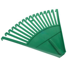 Rake de mão para arbustos e folhas, ideal para limpeza de jardim