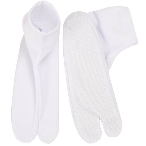 1 Par Två Tår Sockor Tabi Japanska Träsko Elastiska Crew Sockor