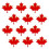 12 St Canada Day Maple Leaf Spänne I Metall Email För Kläder Väskor Hattar 1