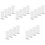 20Pcs Acrylic Desktop Menu Holders Clear Sign Stands for Table Use 5