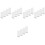 20Pcs Acrylic Desktop Menu Holders Clear Sign Stands for Table Use 6