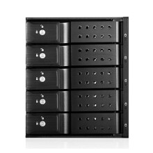 ISTAR BPN-DE350HD-BLANCO Rack sin bandeja 3X 5.25 a 5X 3.5 12Gb/s HDD intercambiable