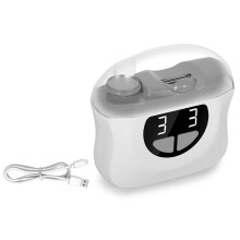 Electric Nail Clippers Automatic Manicure Trimmer with Light Fingernail Toe Scissors Pedicure Polishing Nails Cutter B
