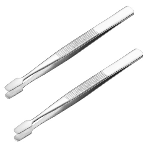 2St Styrför Stämplar Filatelistiska Plocktänger (Silver)