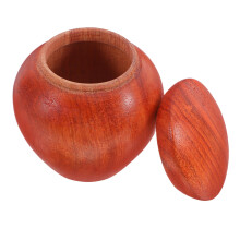 Small Wooden Urn För Djuraskar Minneslåda Hund Katt Aska Myntförvaring