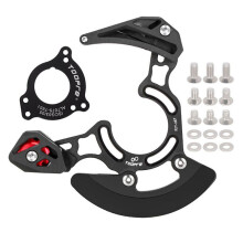 TOOPRE Mountainbike-Einzelplatten-Kettenführung DH Soft Tail Kettenschutz 32T-38T Zahnplatten-Kettenstabilisator ISCG03/05