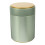 Delicate Light Green Tea Canister Multipurpose Coffee Bean Storage 1
