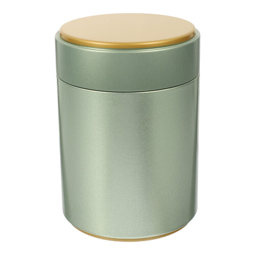 Delicate Light Green Tea Canister Multipurpose Coffee Bean Storage