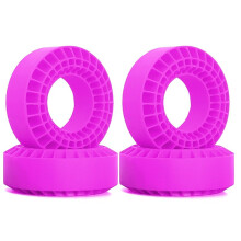 4pcs 1.9in Silicone Rubber Tire Wheel Insert Foam for 1/10 RC Crawler Car TRX4 Axial SCX10 Pro/Capra TF2/GEN8/MST