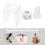 2 Sets Lipstick Mold Bracket Travel Mould Handmade Making Accessory 8