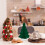 10Pcs White Foam Christmas Tree 150Mm Diy Polystyrene Cone Craft 5