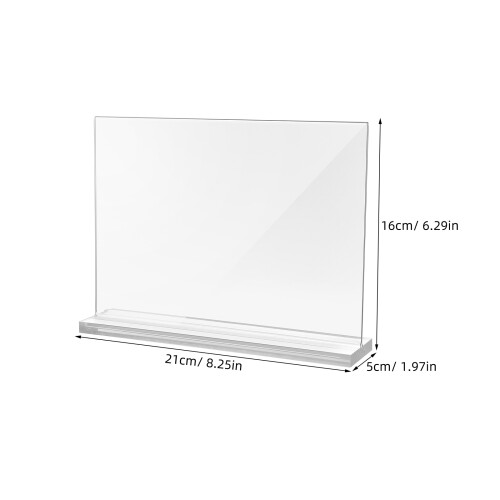 3 Displayständer Tischständer Für Schilder Transparent 2