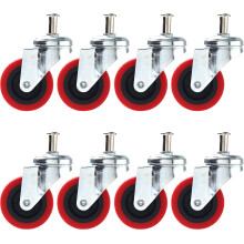 Online Beste Service 8 Pack Zware 2.5" Swivel Caster Wielen Creeper Service Cart Kruk