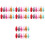 48Pcs Plush Bunny Keychain Pendants Assorted Colors Soft Rabbit Charms 4