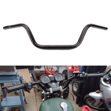 AnXin Motorcycle 7/8" Drag Handlebars High-Rise Tracker Handle Bars Universal For Sportster XL 883 1200 Cruiser Bobber Custom Chopper Softail Dyna Tou