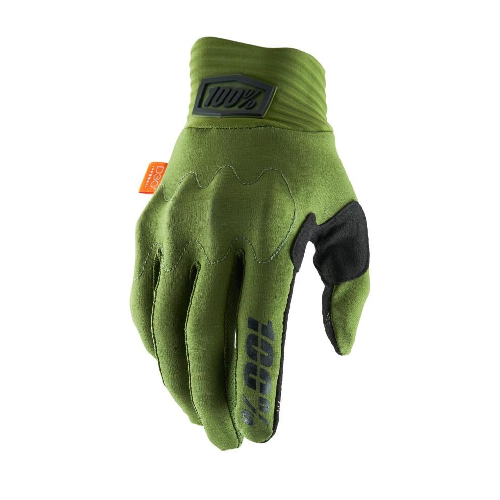 100% Cognito D30 Protection Enhanced Motocross Gloves - Mx, Dirt Bike & Powersport Riding Gear With Extra Knuckle Gaurds 841269186179