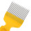 2Pcs Honey Frame Uncapping Fork Stainless Steel with Nonslip Handle 8