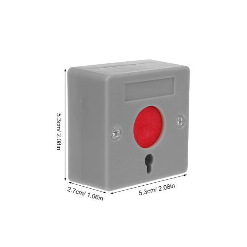 Bouton Urgence Gris Pour Seniors Patients 1