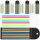 Assorted Color Transparent Highlight Strips Portable Page Flags 2