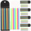 Assorted Color Transparent Highlight Strips Portable Page Flags 3