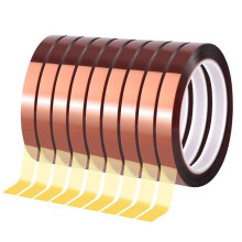 9 Rolls 10mmx33m (108Ft) Sublimation Tape Heat Tape Transfer Tape High Temperature Heat-Resistant Tape, Heat Tape