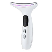 Microcurrent Face Neck Beauty Device Photon Rassodante Ringiovanimento Antirughe Sottile Doppio Mento Cura Della Pelle Massaggiatore Facciale