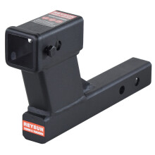 REYSUN 864129 Trailer Hitch Riser 6-1/4" Rise/Drop for 2" Receiver Hitch Extension