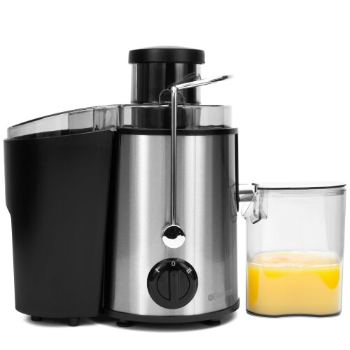 Champion Juicer 600W, 0.5L Stainless Steel, Black