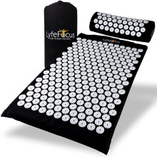 Acupressure Mat & Pillow (White)
